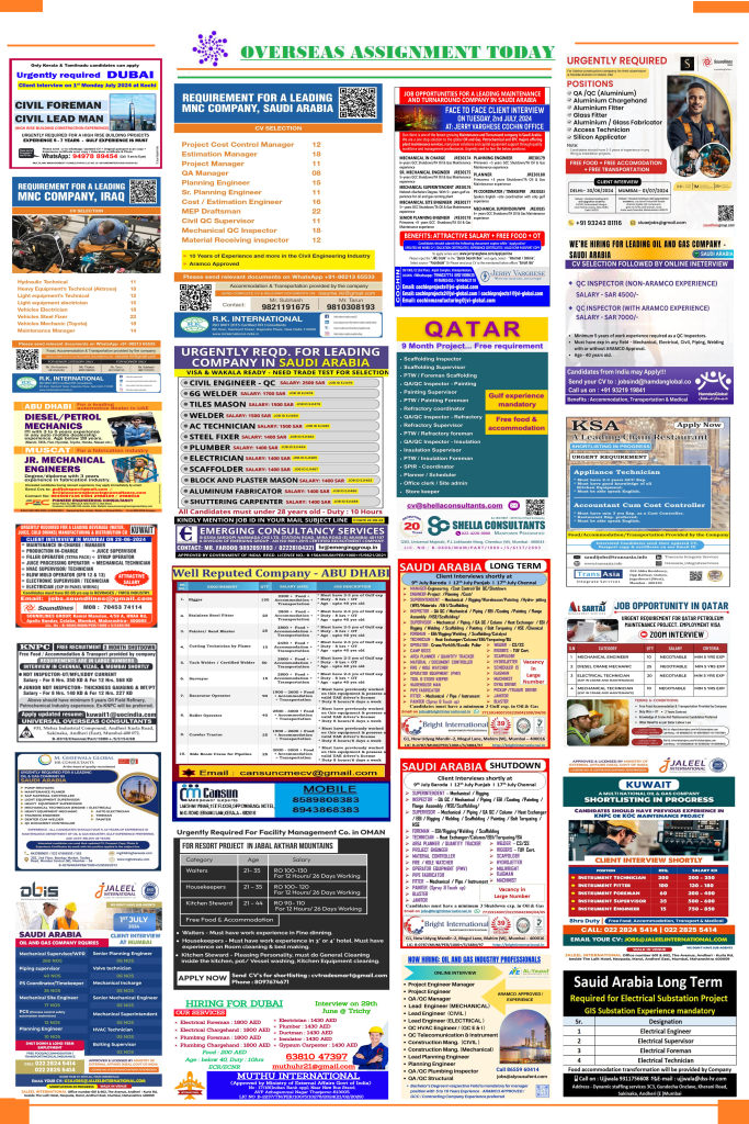 Assignment Abroad times